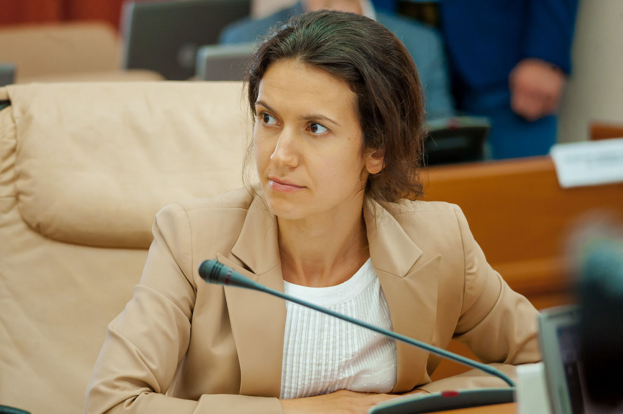 Министр юстиции Олеся Стамате.