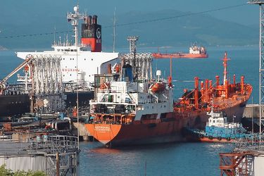 В российском порту бастуют украинские моряки. Фото: realeconomy.ru