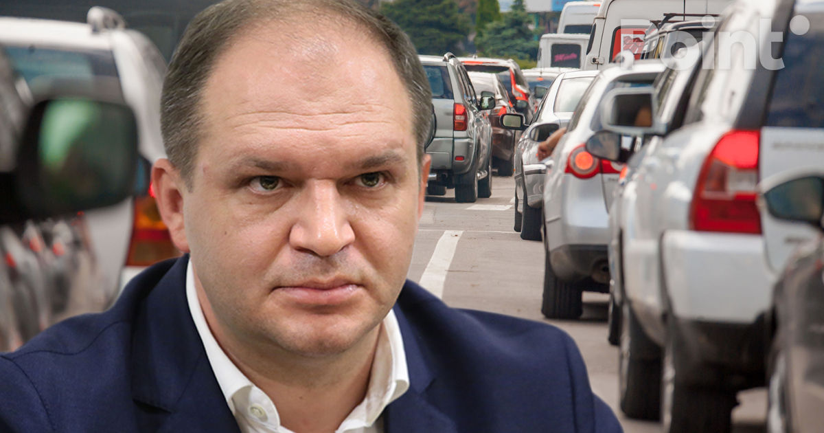 Чебан о пробках в Кишиневе: Город планировался из расчета на 90 000 авто.