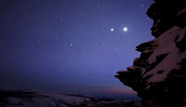 Fenomen astronomic extrem de rar şi spectaculos joi dimineaţă. Foto: descopera.md
