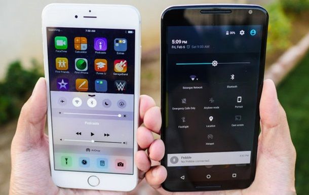 Android оказалась стабильнее iOS.