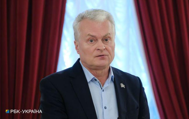 Президент Литвы Гитанас Науседа.
