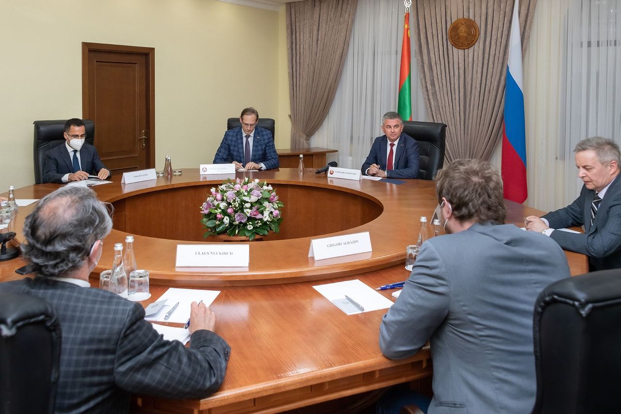 Вадим Красносельский принял Спецпредставителя Председателя ОБСЕ.