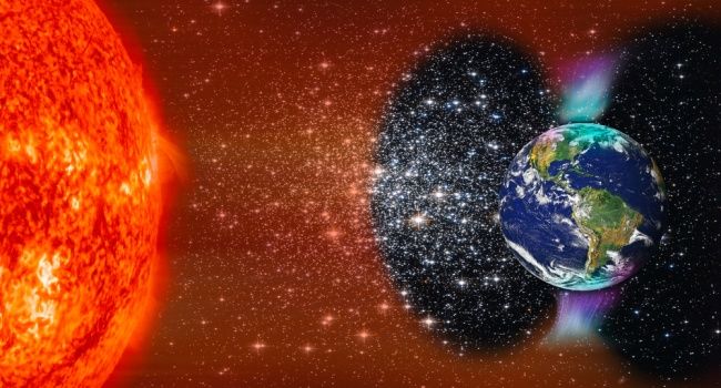 В четверг ожидается слабая магнитная буря уровня G1. 