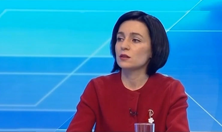 Лидер блока ACUM Майя Санду