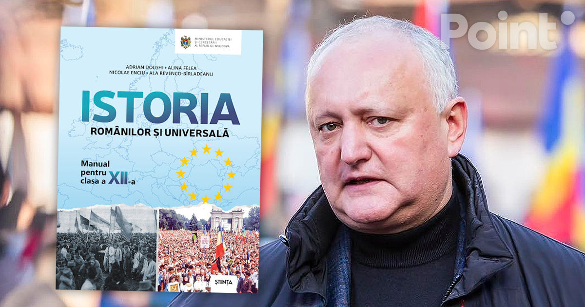Dodon: Noul manual de istorie pentru școlile din Moldova este scris la comanda curatorilor occidentali.