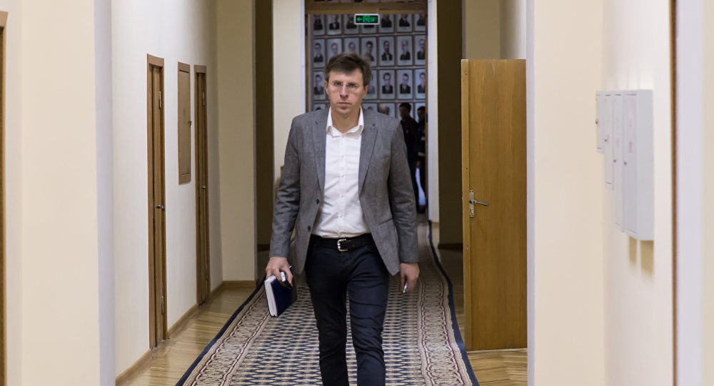 Primarul Chişinăului, Dorin Chirtoacă, susţine că Bratislava este capitala Sloveniei şi nu a Slovaciei. Foto:  Sputnik/ Miroslav Rotari
