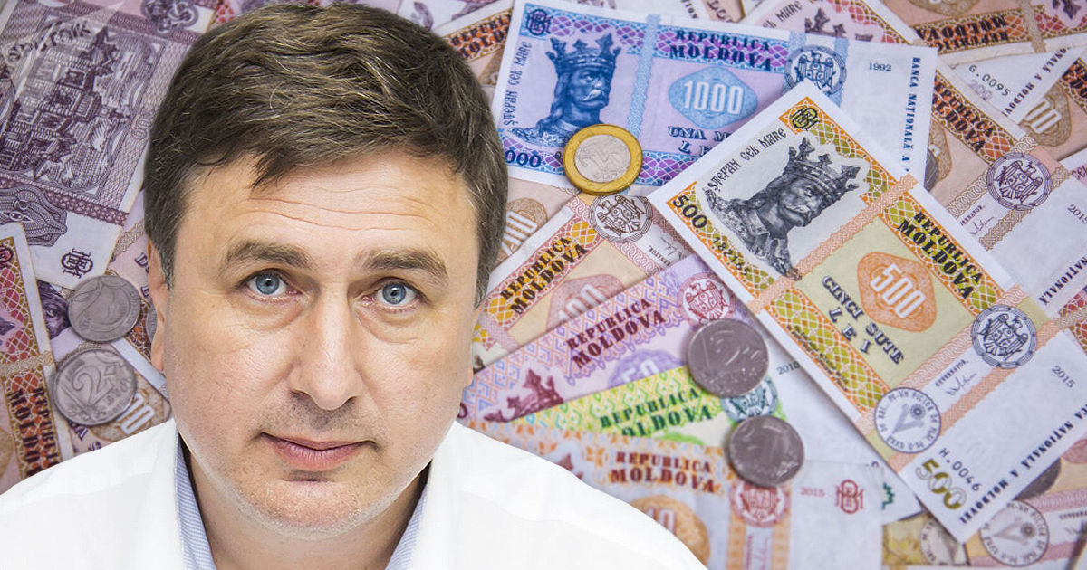 Вячеслав Ионицэ назвал курс  молдавского лея предсказуемым. Коллаж Point.md.