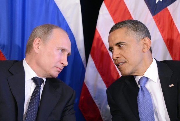 Preşedintele rus Vladimir Putin l-a acuzat pe omologul său american Barack Obama că are o atitudine "ostilă" faţă de Rusia, într-un interviu pentru cotidianul sârb Politika difuzat miercuri de Kremlin.