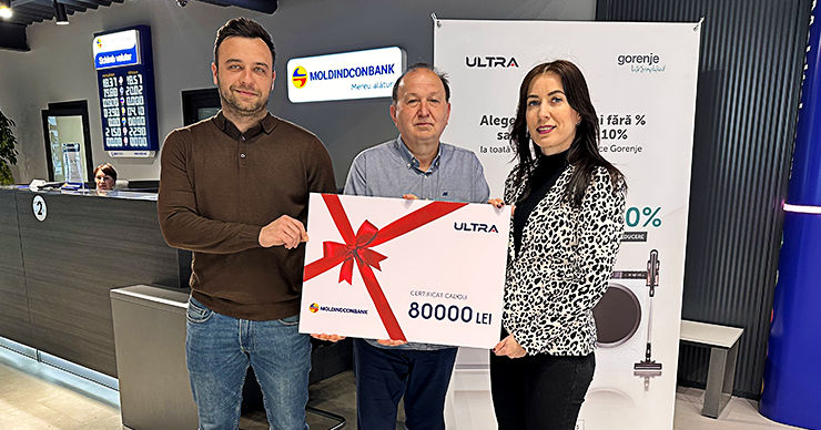 Стоимость пожертвования Moldindconbank и Ultra составляет более 80 тысяч леев. 