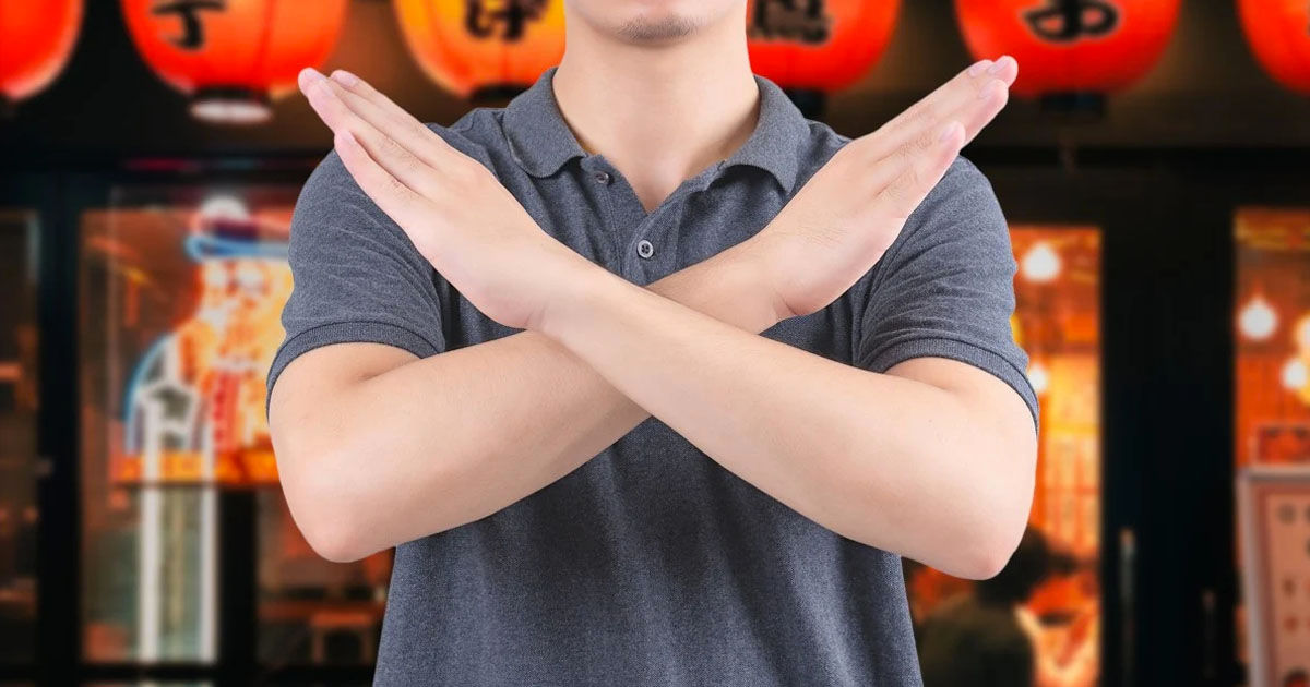 Un local japonez a restricționat accesul clienților din China pe motiv de comportament nepoliticos.