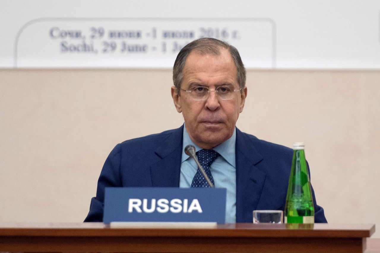Министр иностранных дел России Сергей Лавров.