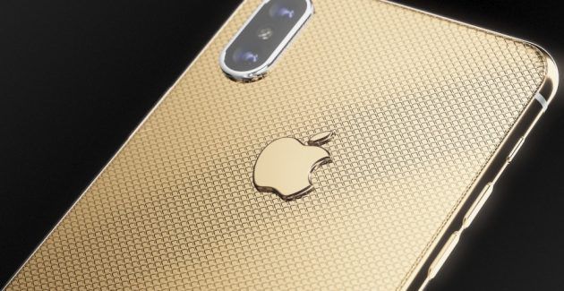 Care credeţi că este preţul unui iPhone X placat cu aur de 24K.