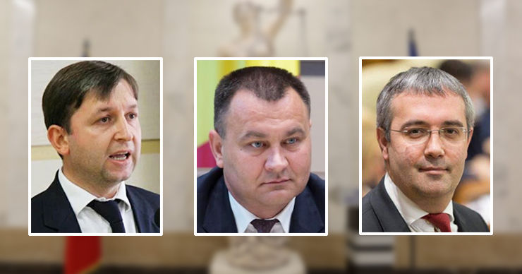 Сырбу, Решетников и Загородный помещены под домашний арест. Коллаж: Point.md
