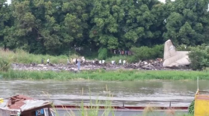Un avion rusesc s-a prăbușit în Sudanul de Sud. Foto: lifenews.ru