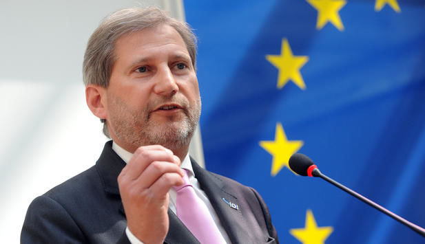 Comisarul european pentru politica de vecinătate şi negocieri de extindere, Johannes Hahn.