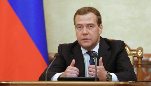 Премьер-министр РФ Дмитрий Медведев.