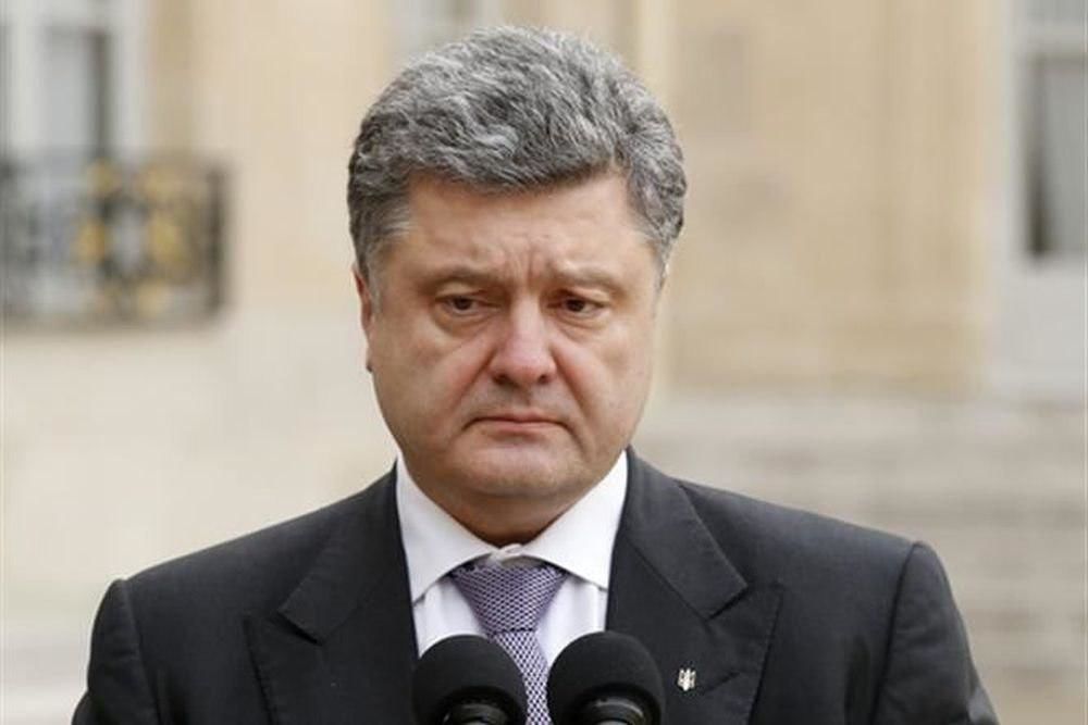 Президент Украины Петр Порошенко.