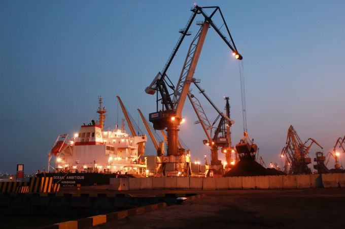 В порт «Южный» прибыло судно с углем из США. Фото port-yuzhny.com.ua  