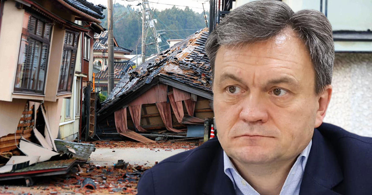 Дорин Речан: Соболезнуем японским гражданам. Коллаж: Point.md