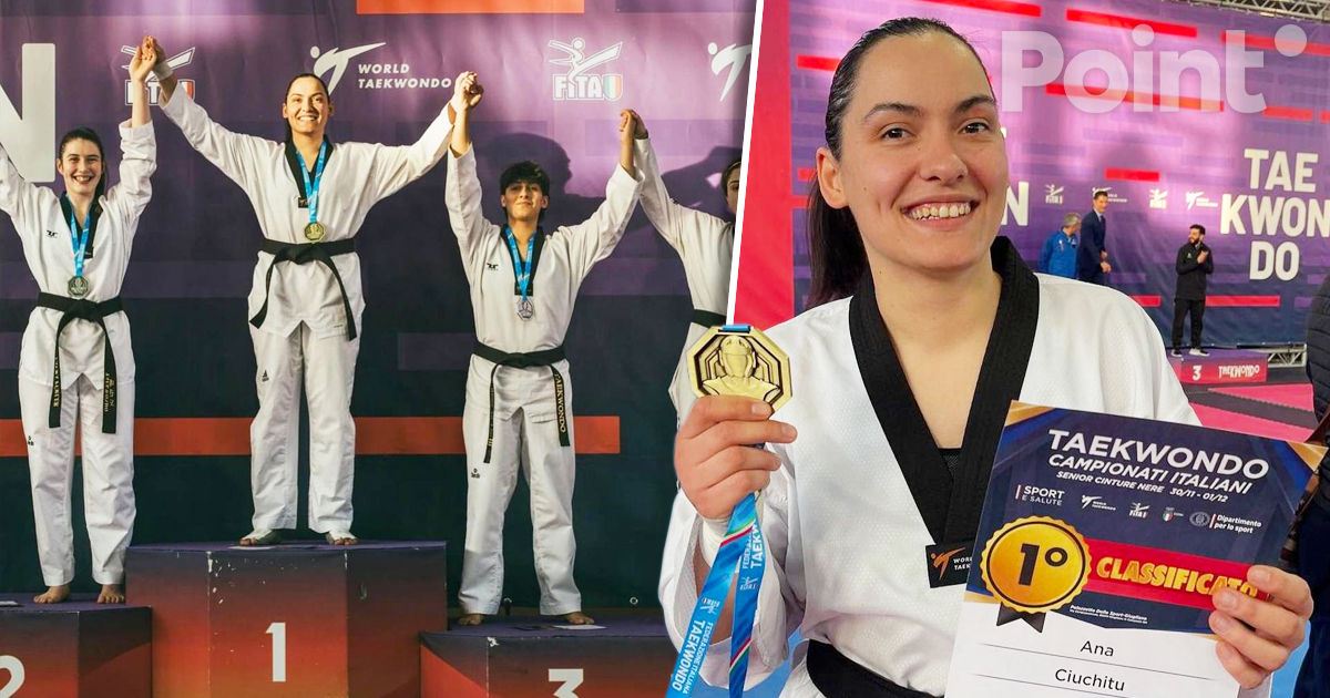 Молдавская спортсменка стала чемпионкой Италии по тхэквондо.