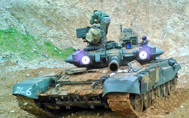 Arma secretă de pe tancul rusesc T-90, testată în Siria.