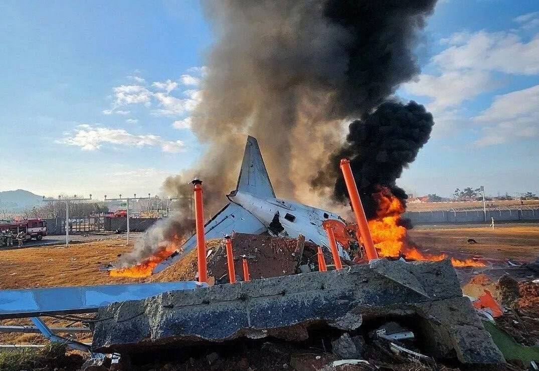 Un avion de pasageri s-a prăbușit în Coreea de Sud.