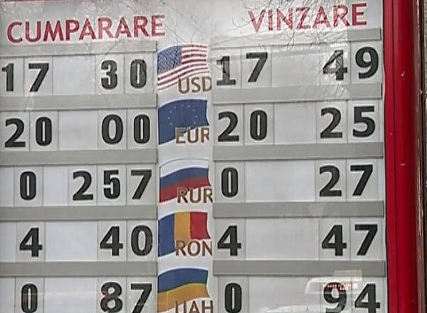 Oficial peste 20. Dupa o zi de stabilitate, euro a crescut din nou cu tocmai 27 de bani.
