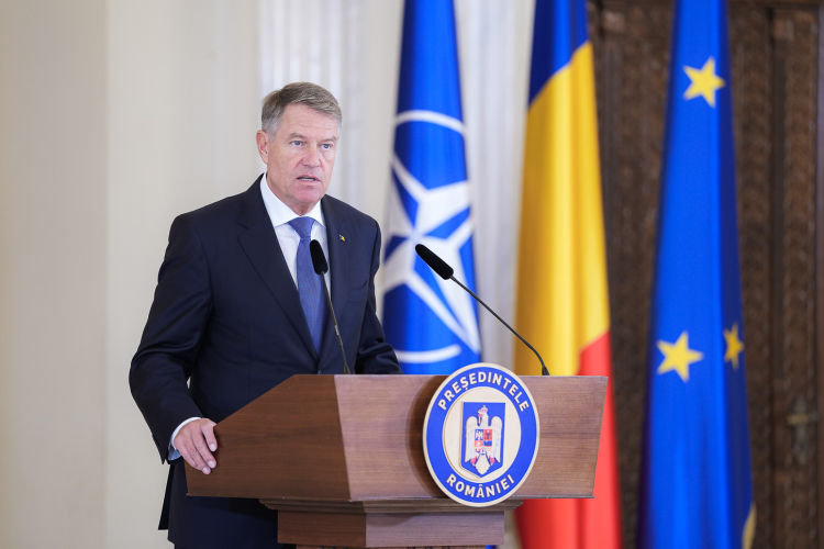 Президент Румынии Клаус Йоханнис.