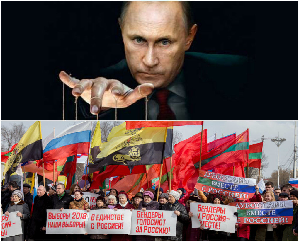 Cum sunt promovate alegerile prezidențiale din Rusia în stânga Nistrului