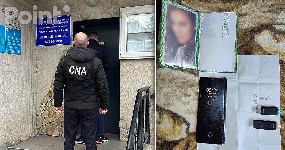 Percheziții la Penitenciarul din Soroca: Un șef de secție, reținut pentru luare de mită.