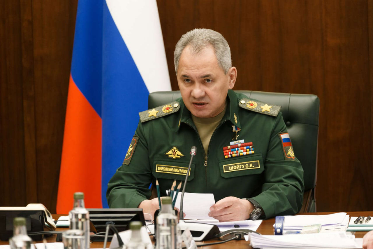 Министр обороны России Сергей Шойгу.