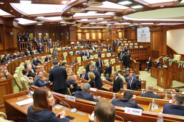 Trei fracțiuni parlamentare vor avea deputați noi. Foto: ziarulnational.md