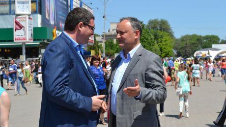 O nouă ceartă dintre Renato Usatîi și Igor Dodon.