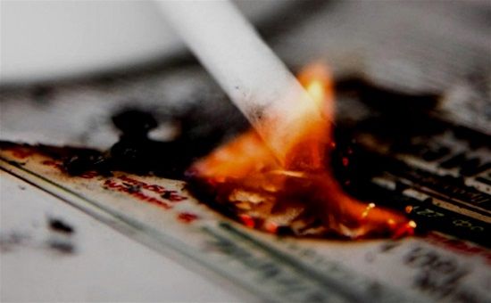 В Единцах из-за непотушенной сигареты  заживо сгорела пенсионерка.