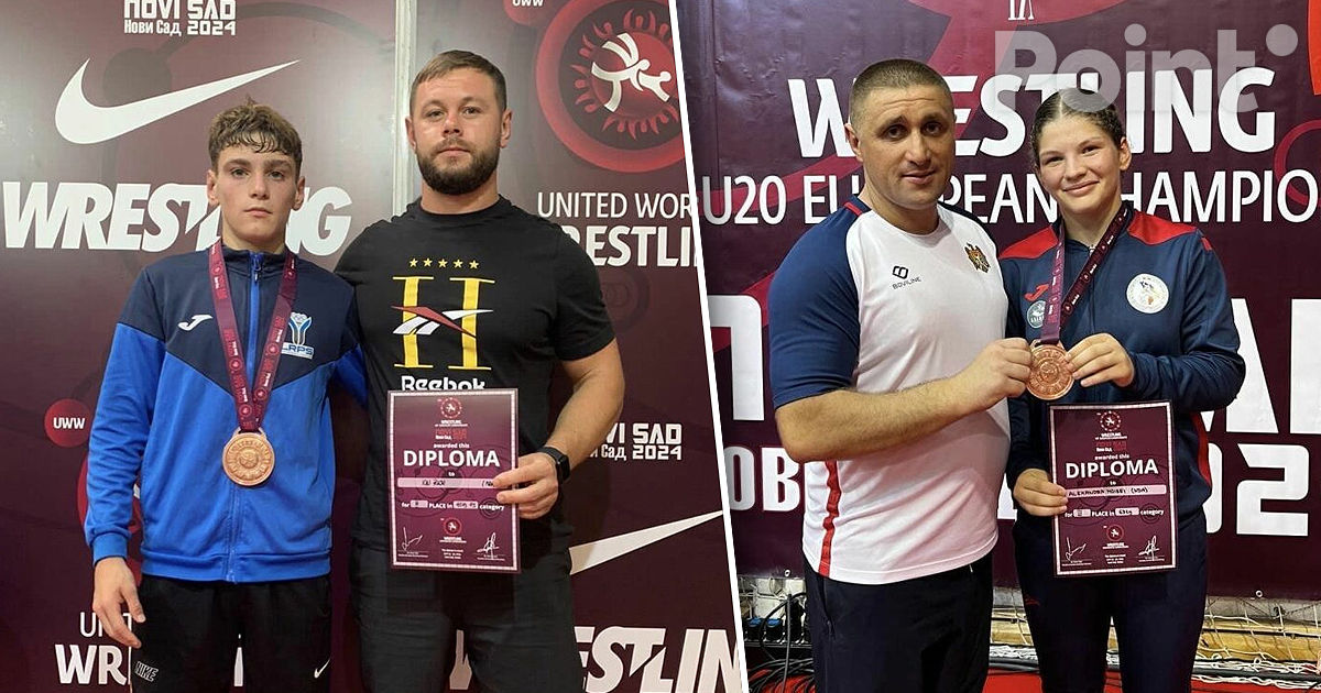 Сборная Молдовы по борьбе до 17 лет завоевала три медали на чемпионате Европы.
