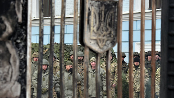 "Айдар" — один из многочисленных "именных" батальонов украинских силовиков, задействованных в боевых действиях на юго-востоке страны. Фото: AFP