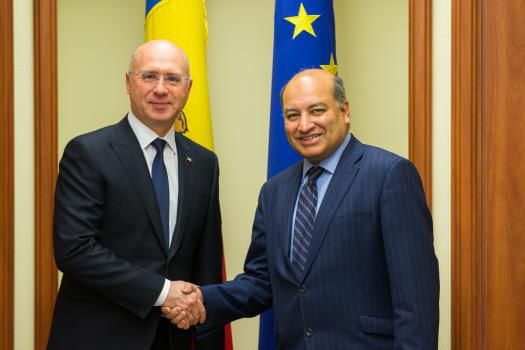 Proiectele din Moldova, discutate de premier și președintele BERD