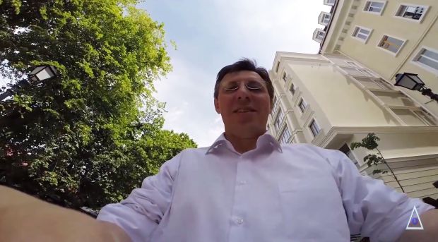 Dorin Chirtoacă a apărut într-un videoclip.