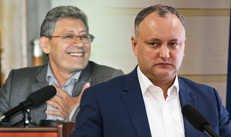 Propunerea lui Ghimpu în Parlament: Referendum de demitere a lui Dodon. Foto: Colaj Point