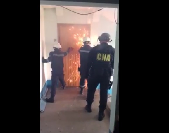 Опубликовано видео шокирующего задержания экс-председателя Криулянского района.