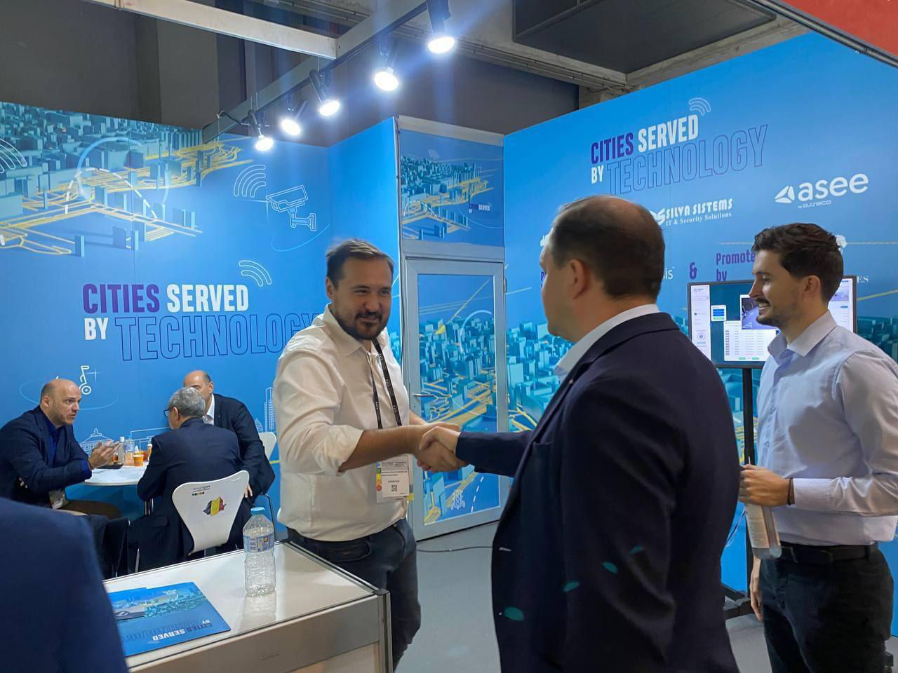 Чебан принял участие в выставке, посвященной решениям Smart City.