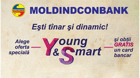 Oferta specială de produse electronice „Young &amp; Smart” de la Moldindconbank