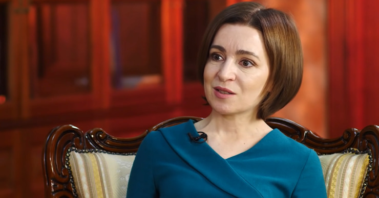 Президент Республики Молдова Майя Санду. 