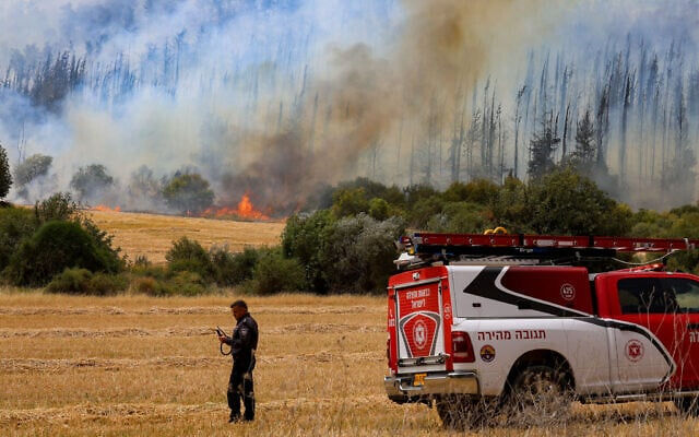 Incendii în apropiere de Ierusalim: Drumuri blocate și mai multe localități evacuate.