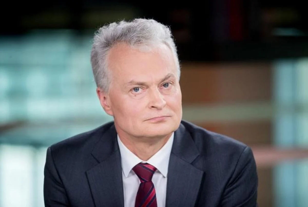 Президент Литвы Гитанас Науседа.