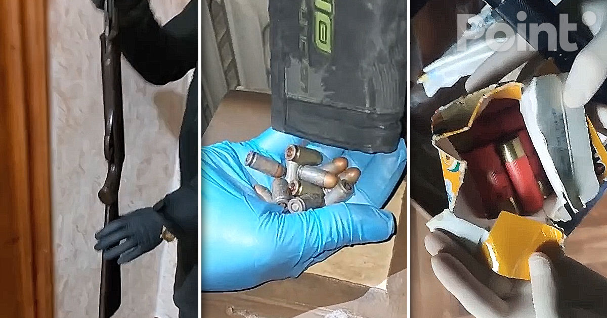 Arme deținute ilegal, confiscate de la patru bărbați din raionul Drochia.