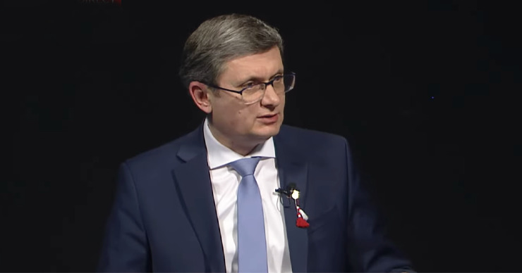 Председатель парламента Игорь Гросу. 