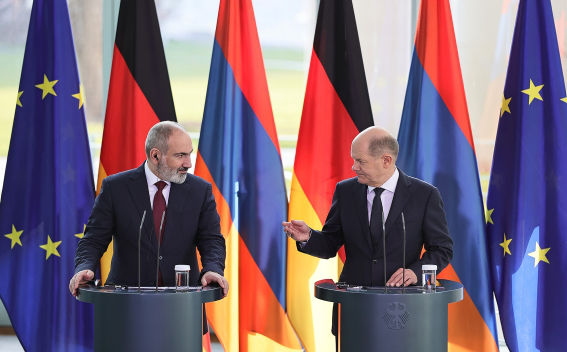 Канцлер Германии Олаф Шольц встретился с премьером Армении Николом Пашиняном.