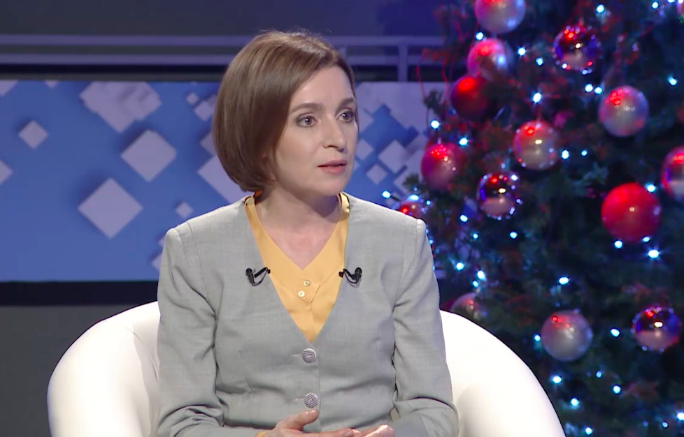 Президент Республики Молдова Майя Санду. 